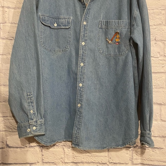 Disney store XL denim button down - Picture 10 of 11